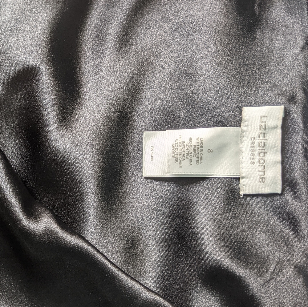 Vintage look Liz Claiborne black party dress - Picture 11 of 11